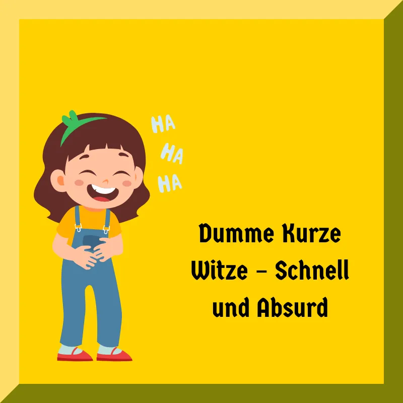 Dumme Kurze Witze – Schnell und Absurd