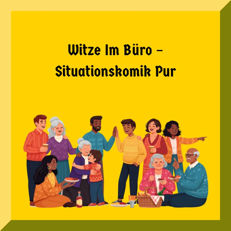 Witze Im Büro – Situationskomik Pur