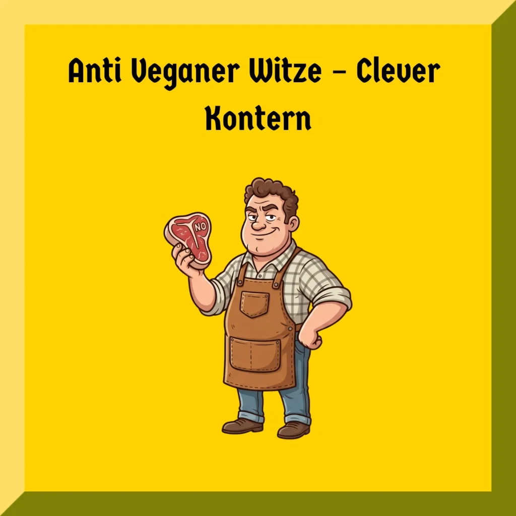 Anti Veganer Witze – Clever Kontern