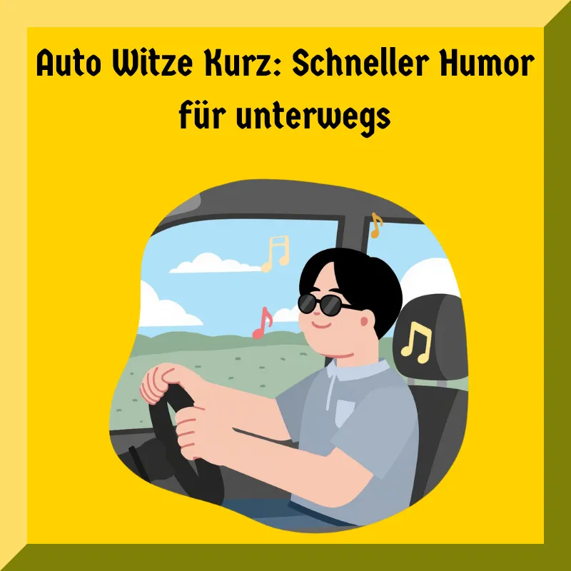 Witze über Autos: Klassischer Humor auf vier Rädern