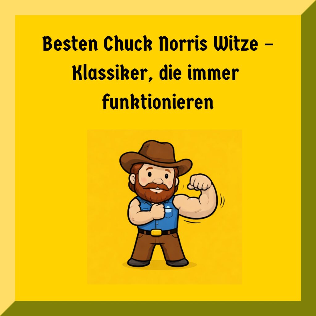 Besten Chuck Norris Witze – Klassiker, die immer funktionieren