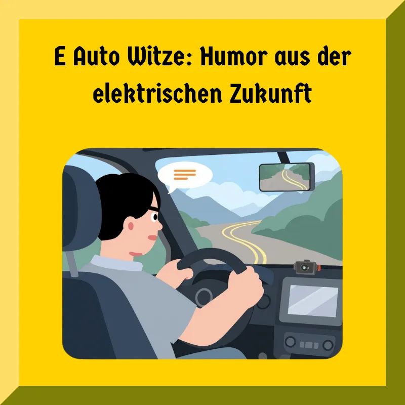 Auto Witze: Die lustigsten Witze über Autos und E-Autos