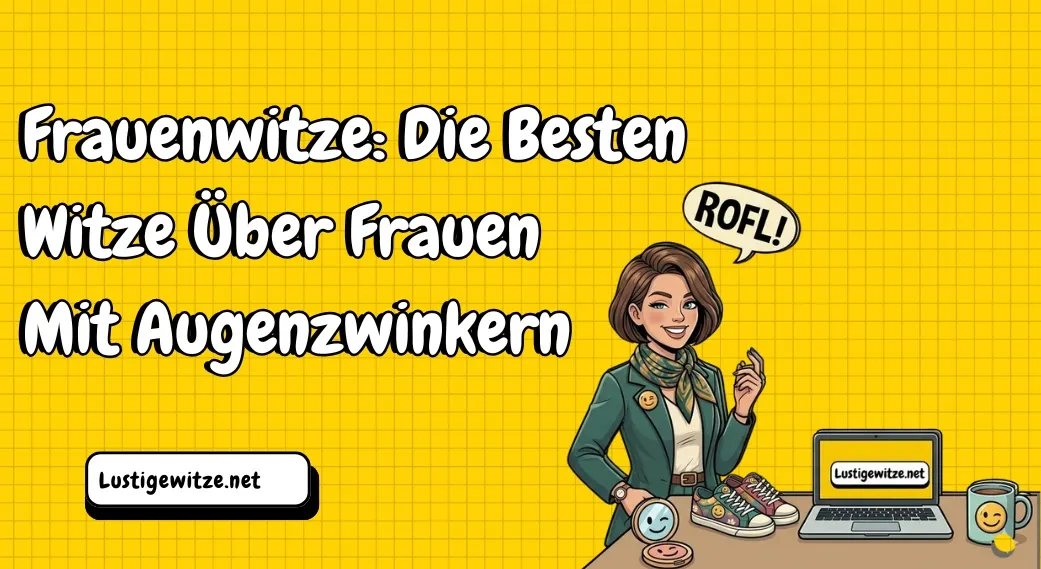 Frauenwitze: Die Besten Witze Über Frauen Mit Augenzwinkern 