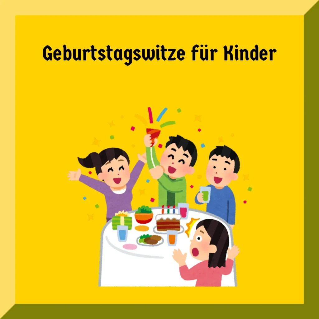 Geburtstagswitze für Kinder