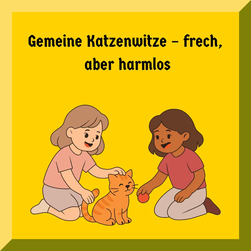 Gemeine Katzenwitze – frech, aber harmlos