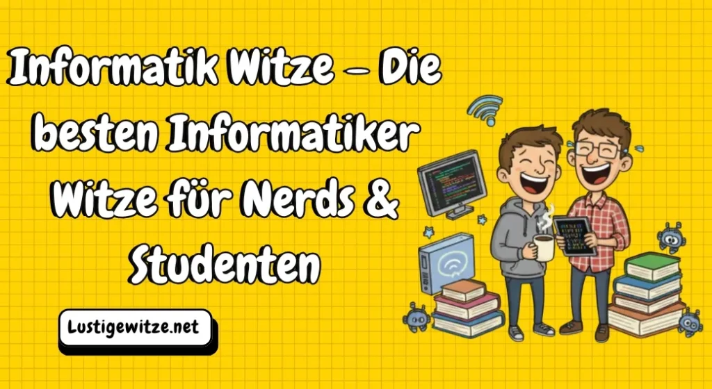 Informatik Witze – Die besten Informatiker Witze für Nerds & Studenten