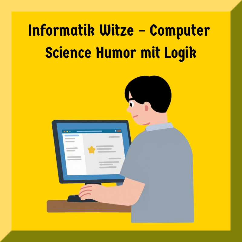 Informatik Witze – Computer Science Humor mit Logik