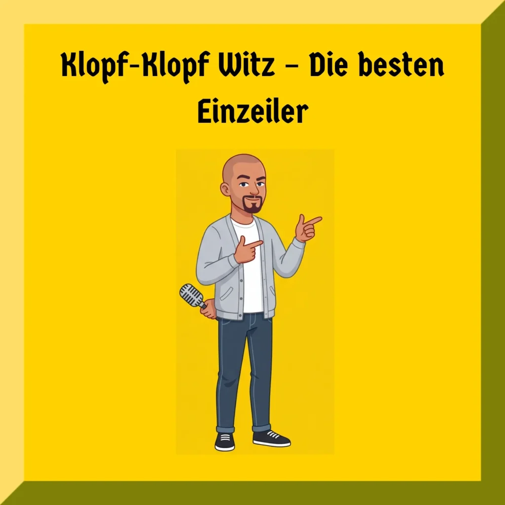 Klopf-Klopf Witz – Die besten Einzeiler
