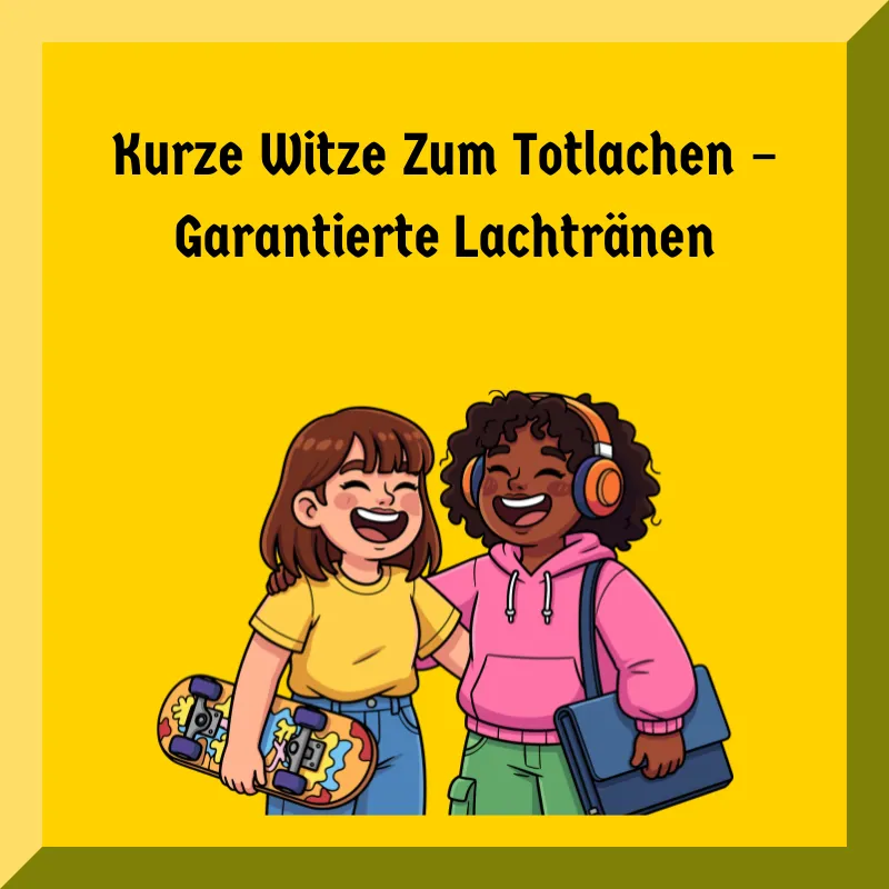 Kurze Witze Zum Totlachen – Garantierte Lachtränen
