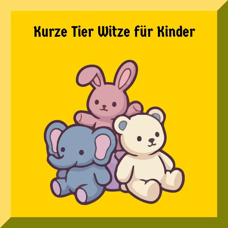 Kurze Tier Witze für Kinder