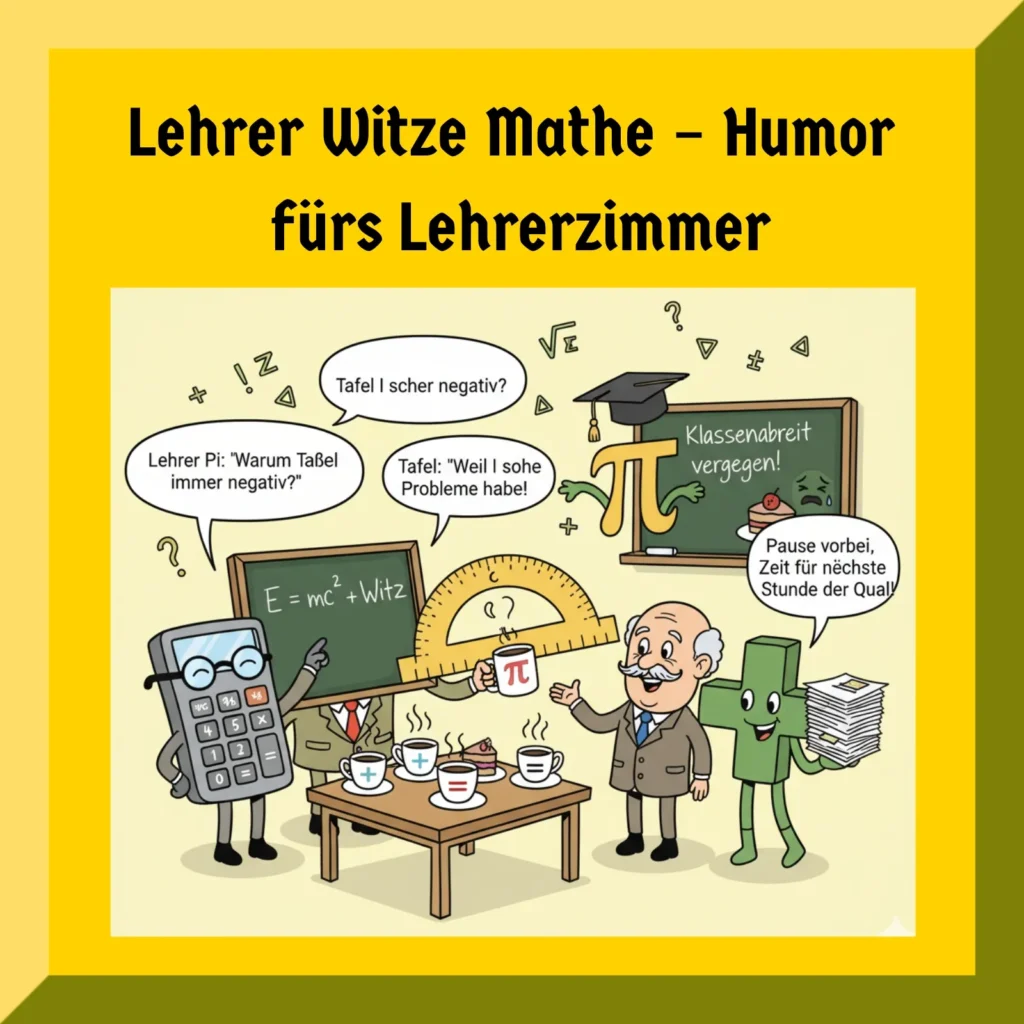 Lehrer Witze Mathe – Humor fürs Lehrerzimmer