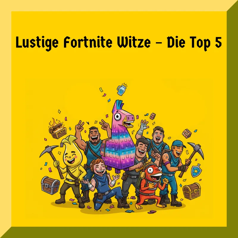 Lustige Fortnite Witze – Die Top 5