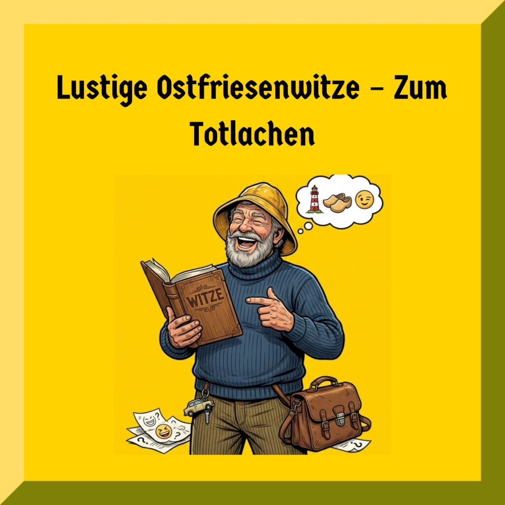 Lustige Ostfriesenwitze – Zum Totlachen