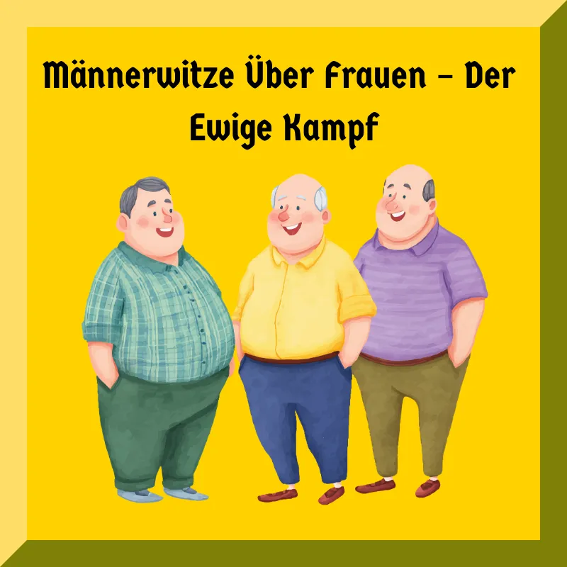 Männerwitze Über Frauen – Der Ewige Kampf