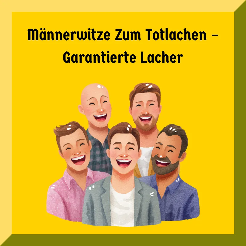 Männerwitze Zum Totlachen – Garantierte Lacher