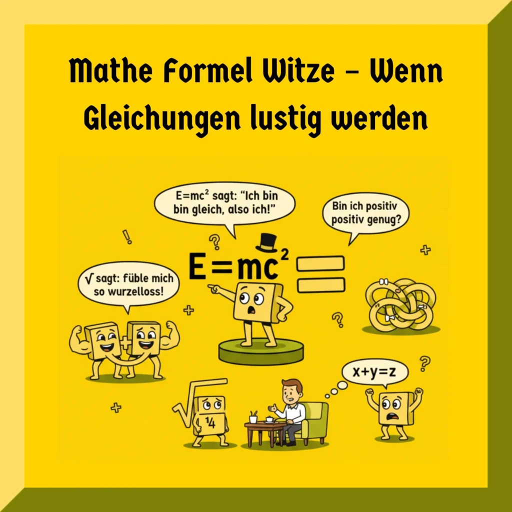 Mathe Formel Witze – Wenn Gleichungen lustig werden
