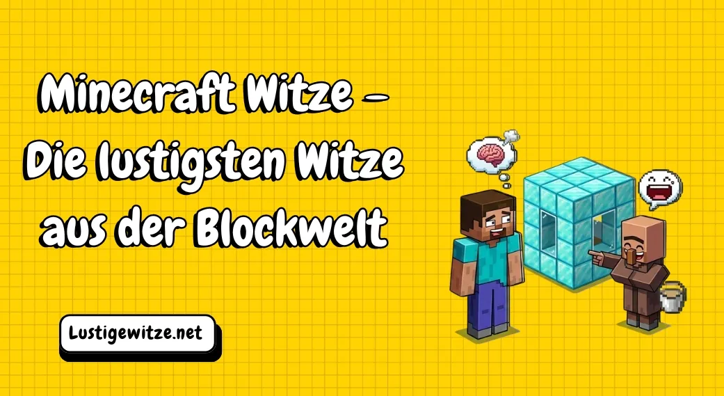 Minecraft Witze – Die lustigsten Witze aus der Blockwelt
