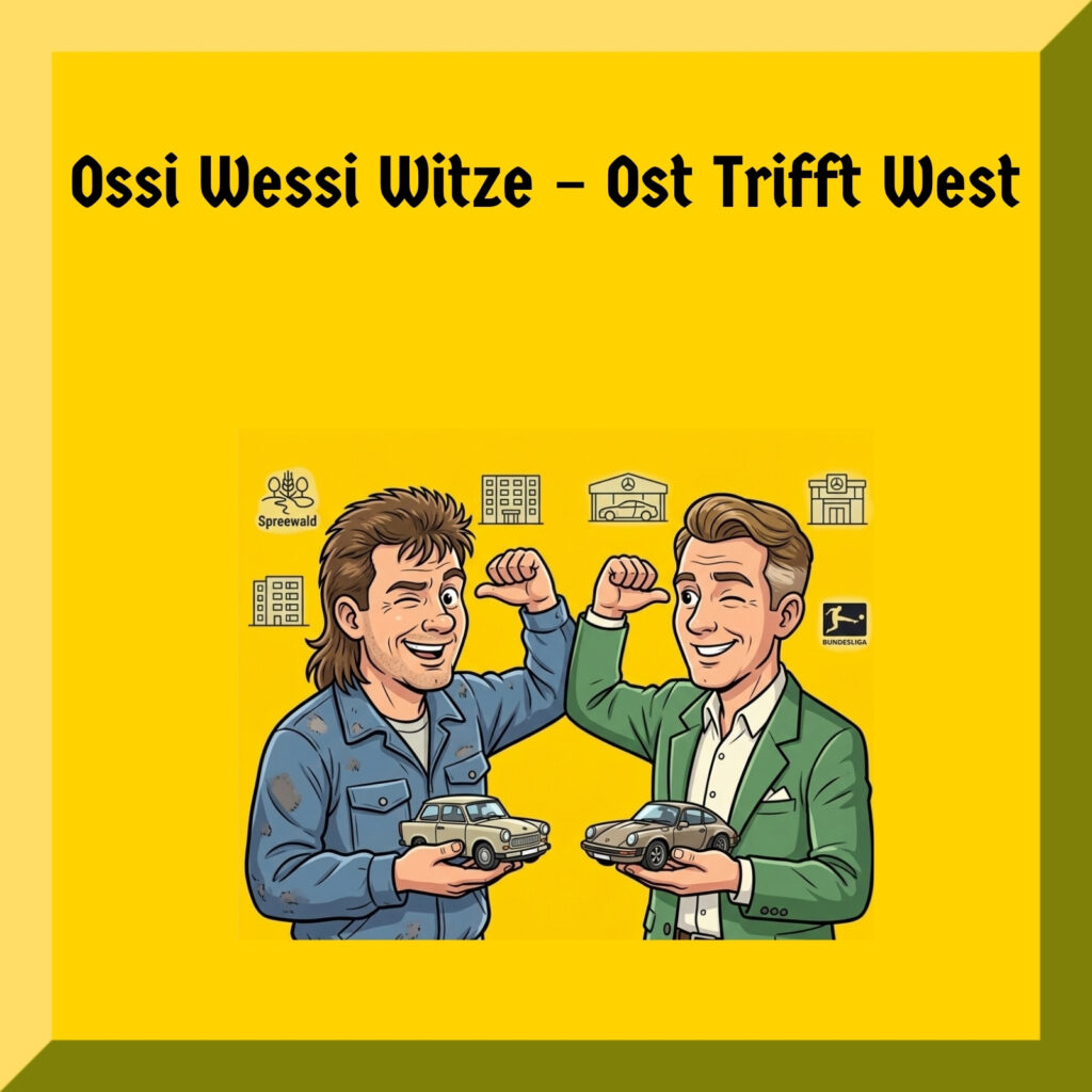 Ossi Wessi Witze – Ost Trifft West