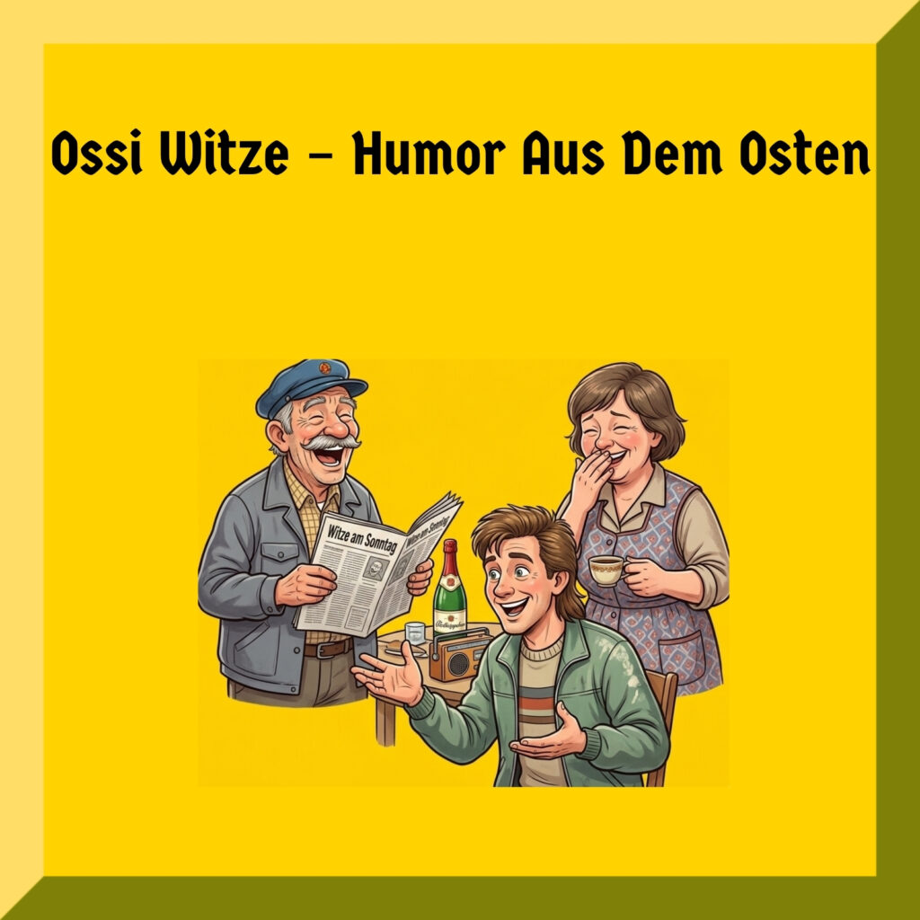 Ossi Witze – Humor Aus Dem Osten