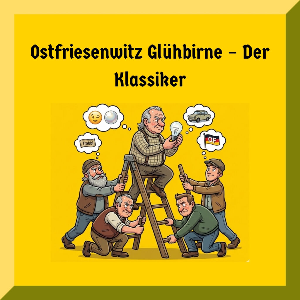 Ostfriesenwitz Glühbirne – Der Klassiker