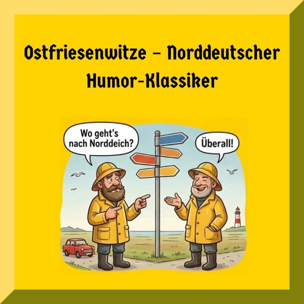 Ostfriesenwitze – Norddeutscher Humor-Klassiker