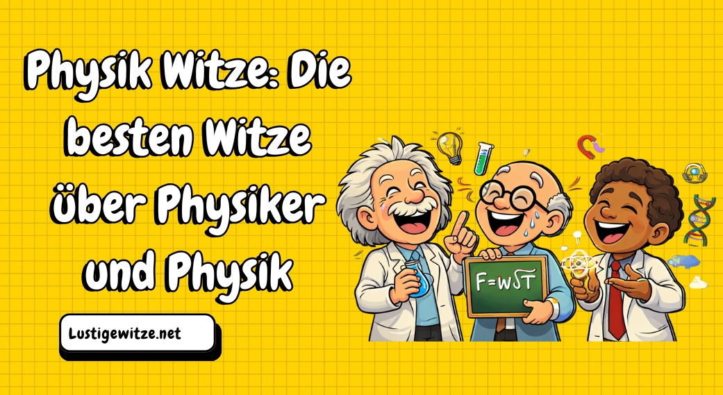 Physik Witze: Die besten Witze über Physiker und Physik