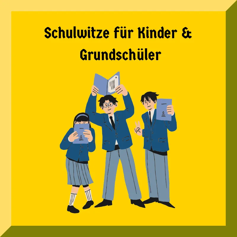 Lustige Schulwitze aus dem Schulalltag