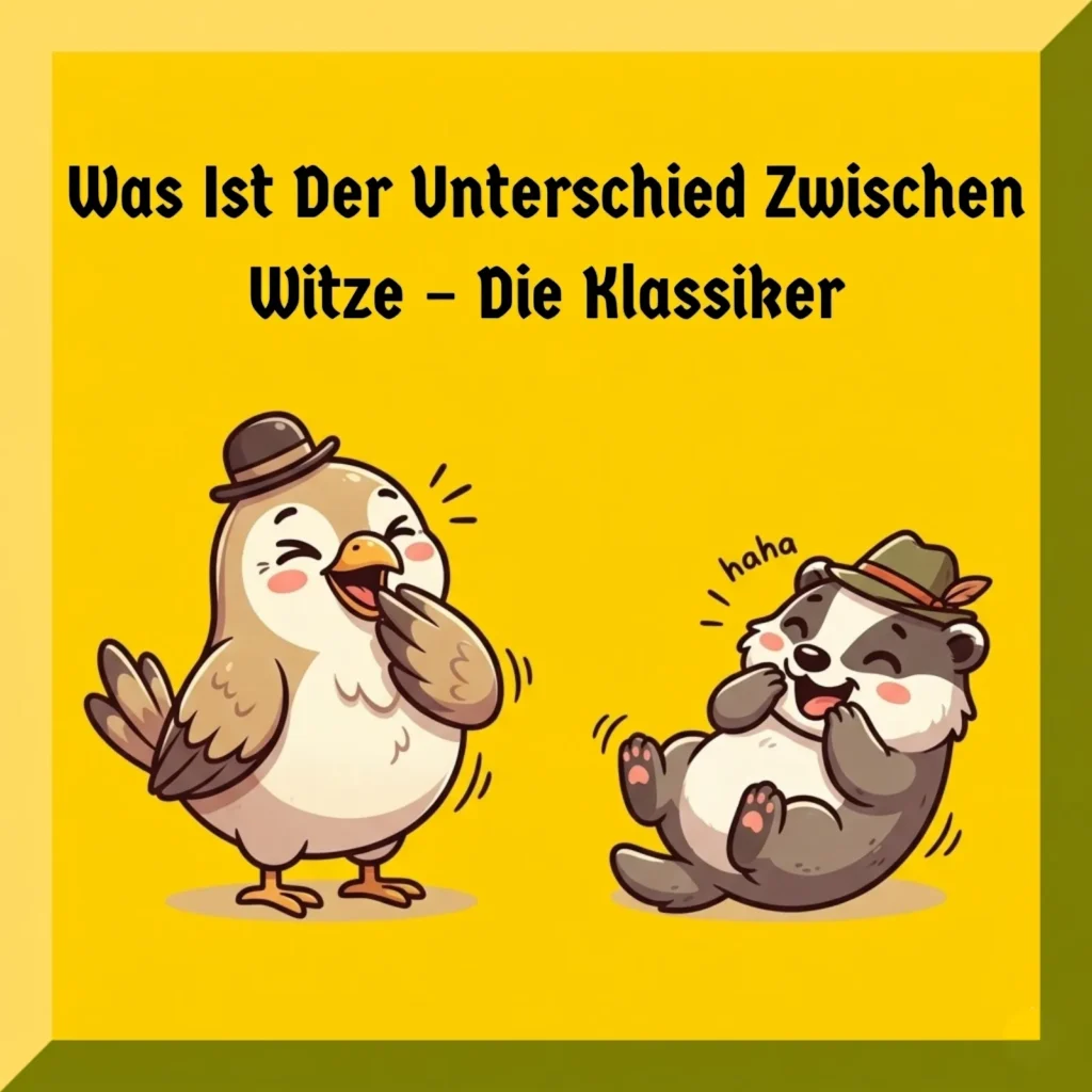 Was Ist Der Unterschied Zwischen Witze – Die Klassiker