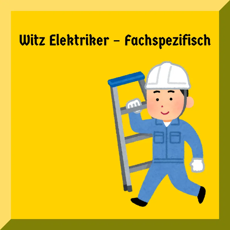 Hier auf unserer Seite findest du eine große Sammlung lustiger Elektriker Witze – von kurz bis ausführlich, von flach bis hochspannend. Alle Witze sind kostenlos verfügbar!