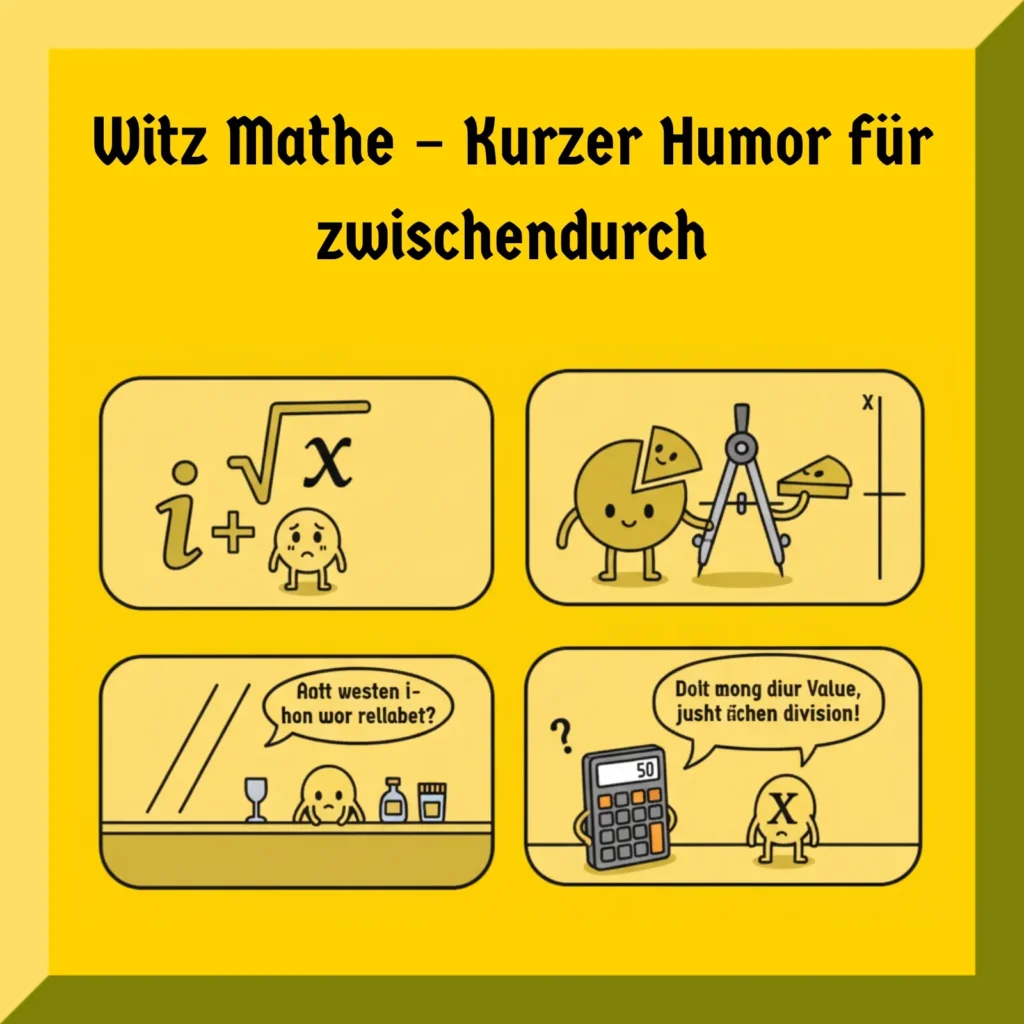 Witz Mathe – Kurzer Humor für zwischendurch