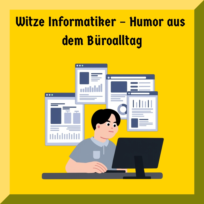 Witze Informatiker – Humor aus dem Büroalltag