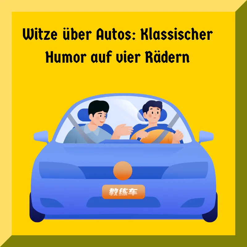 Witze über Autos: Klassischer Humor auf vier Rädern