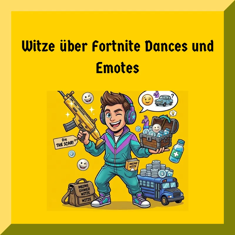 Witze über Fortnite Dances und Emotes