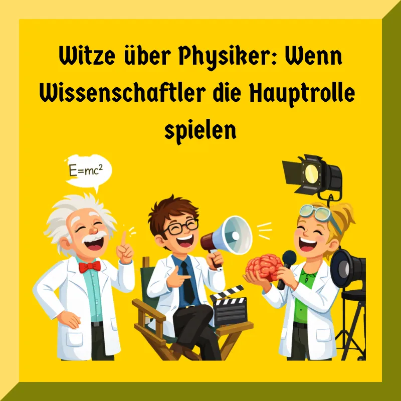 Witze über Physiker: Wenn Wissenschaftler die Hauptrolle spielen
