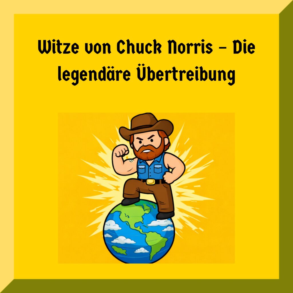 Witze von Chuck Norris – Die legendäre Übertreibung