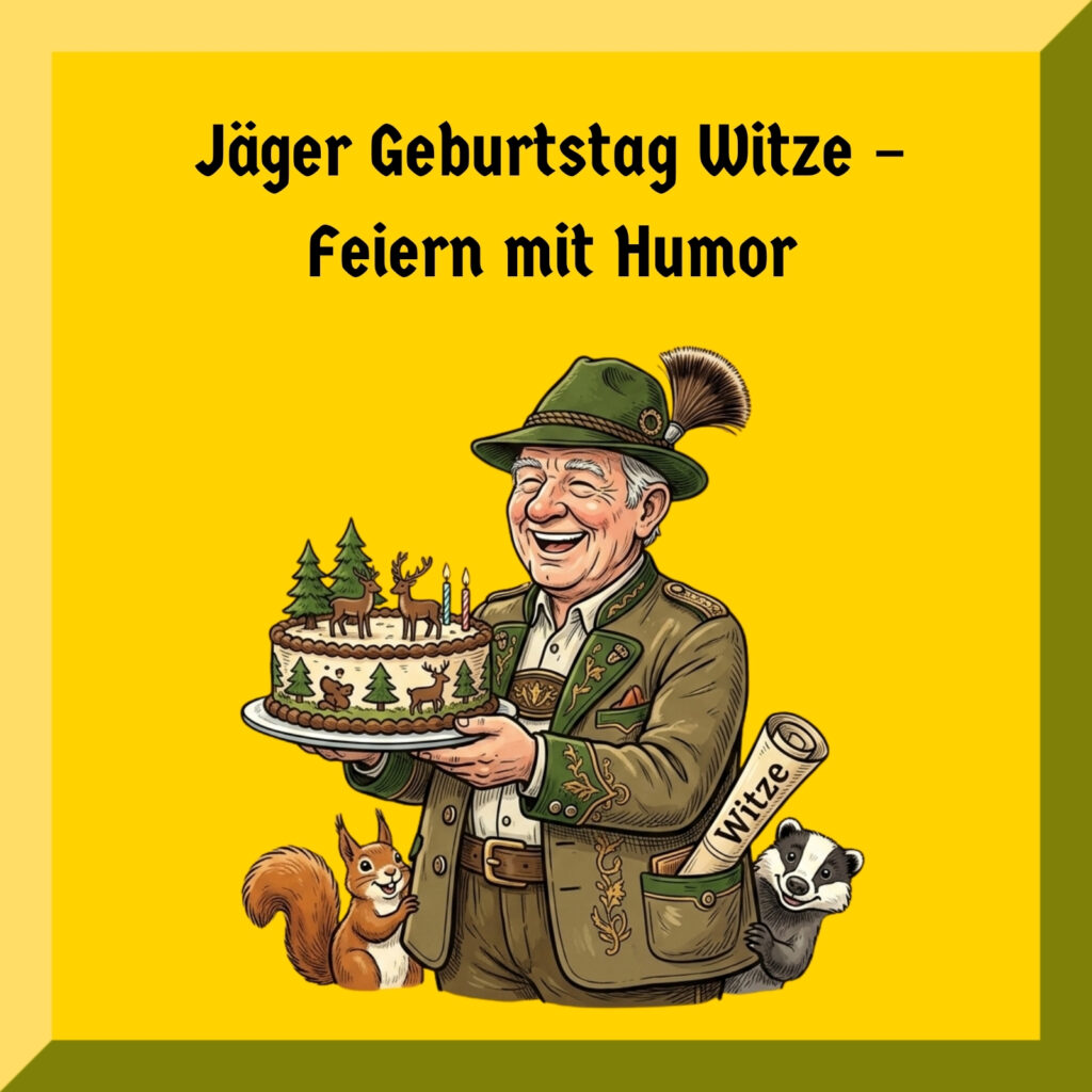 Jäger Geburtstag Witze – Feiern mit Humor