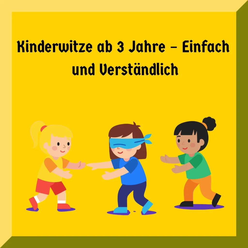 Kinderwitze ab 3 Jahre – Einfach und Verständlich