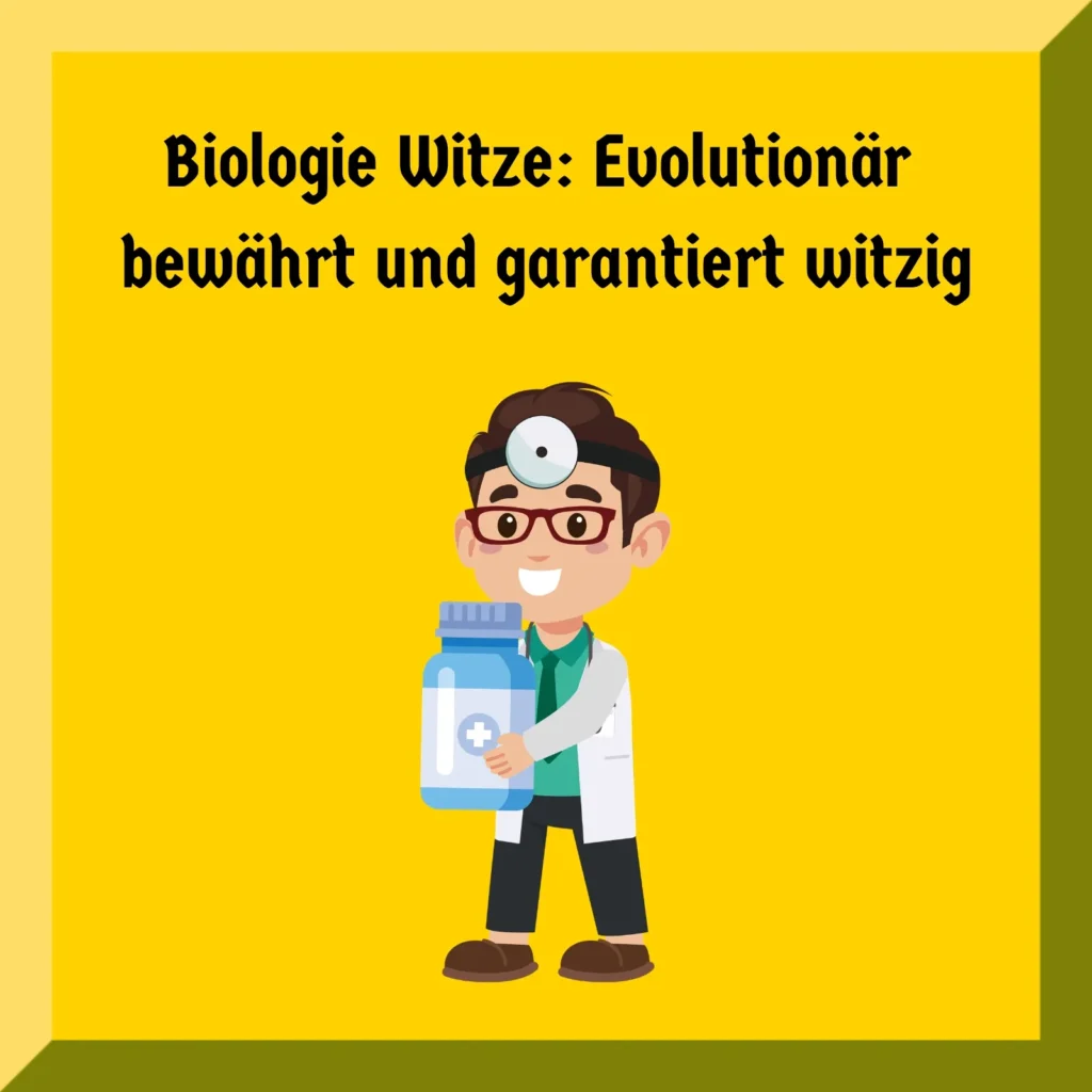 Biologie Witze: Evolutionär bewährt und garantiert witzig