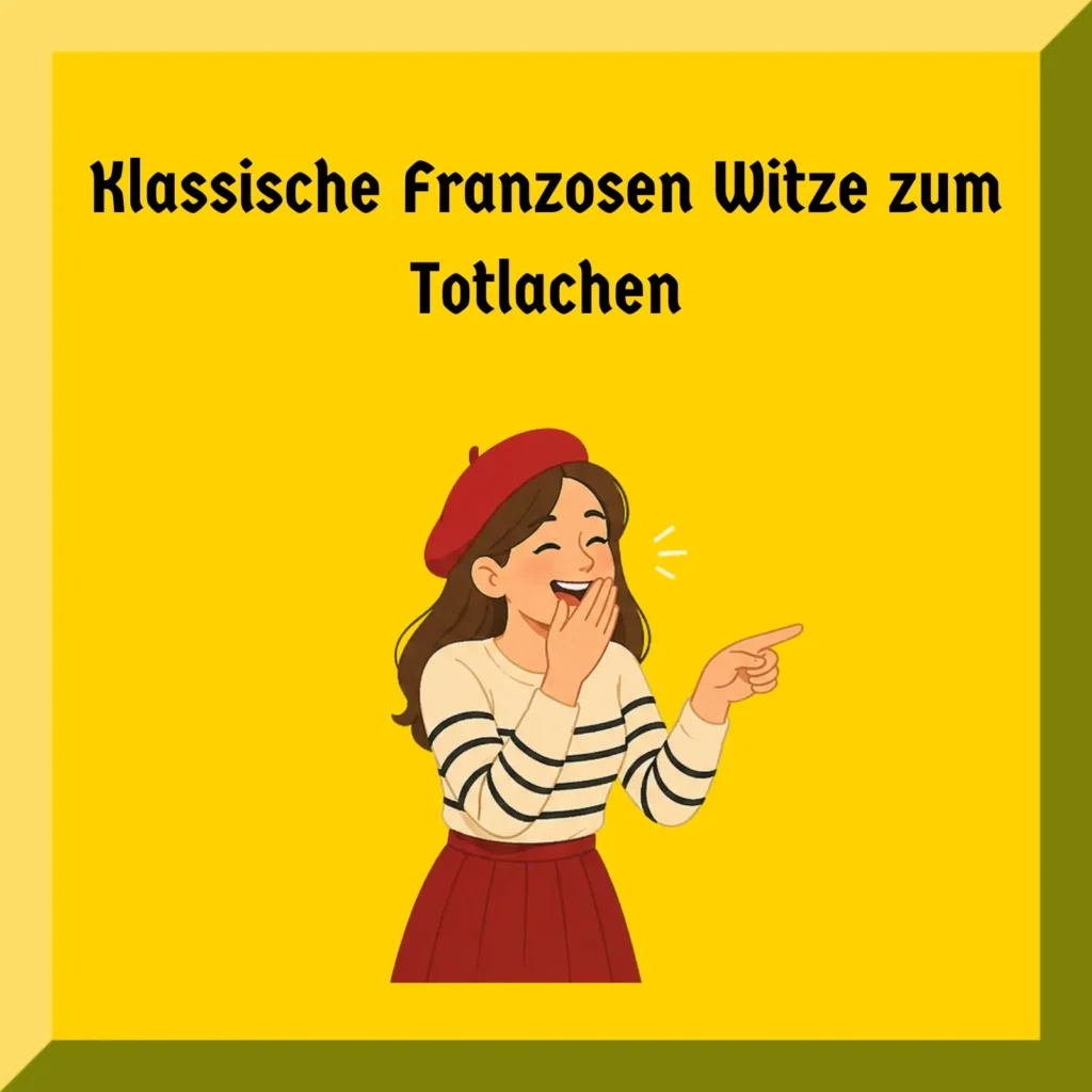 Klassische Franzosen Witze zum Totlachen