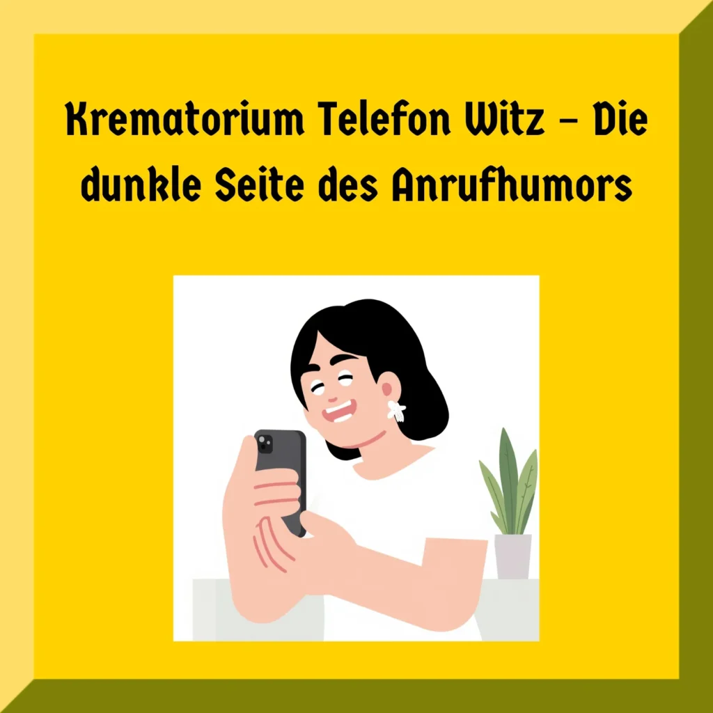 Krematorium Telefon Witz – Die dunkle Seite des Anrufhumors