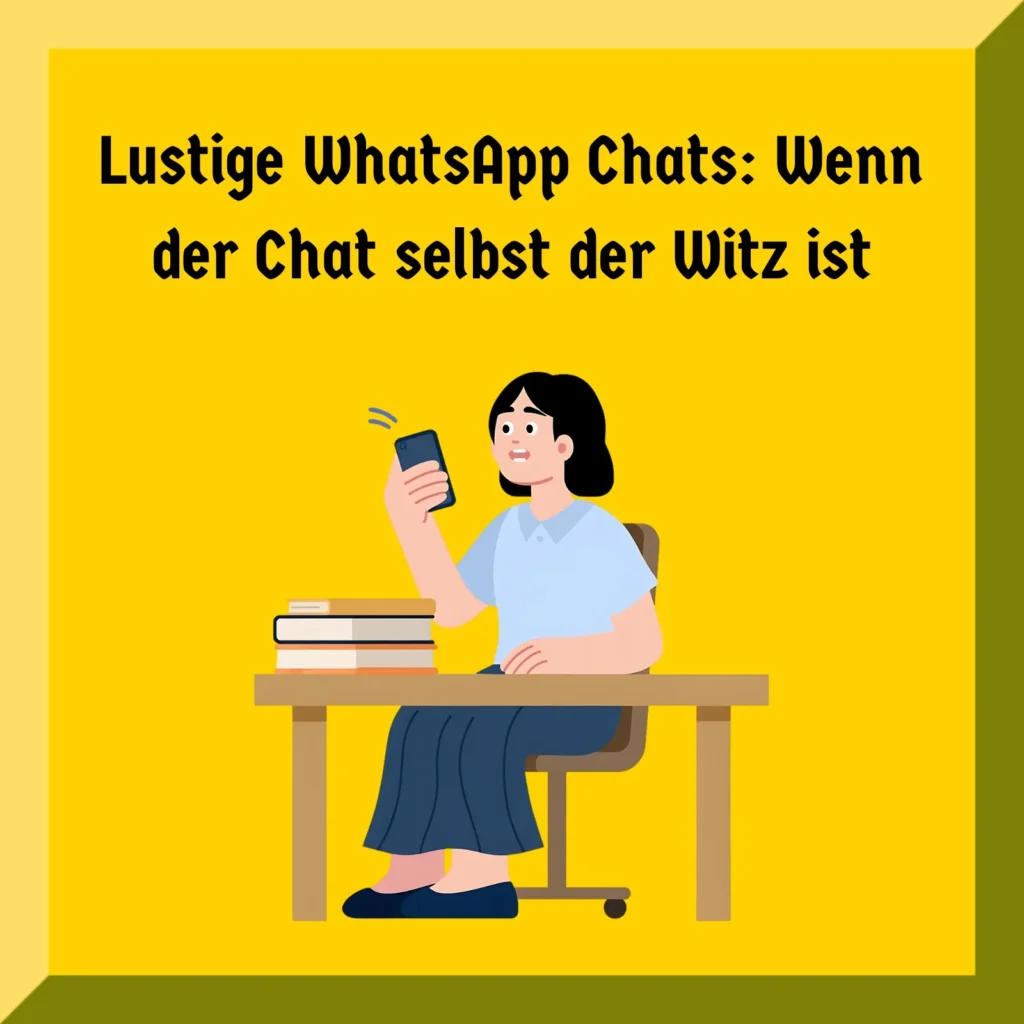 Lustige WhatsApp Chats: Wenn der Chat selbst der Witz ist