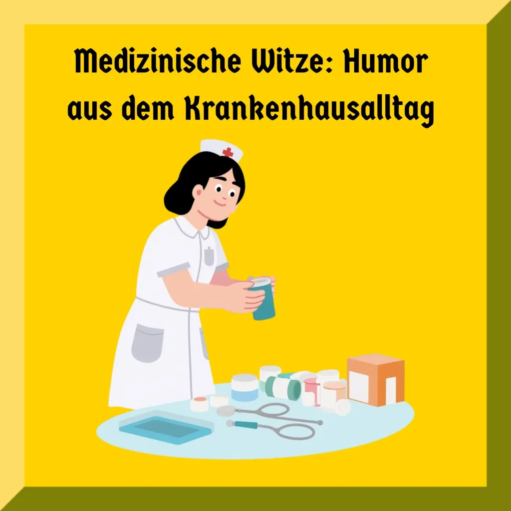Medizinische Witze: Humor aus dem Krankenhausalltag