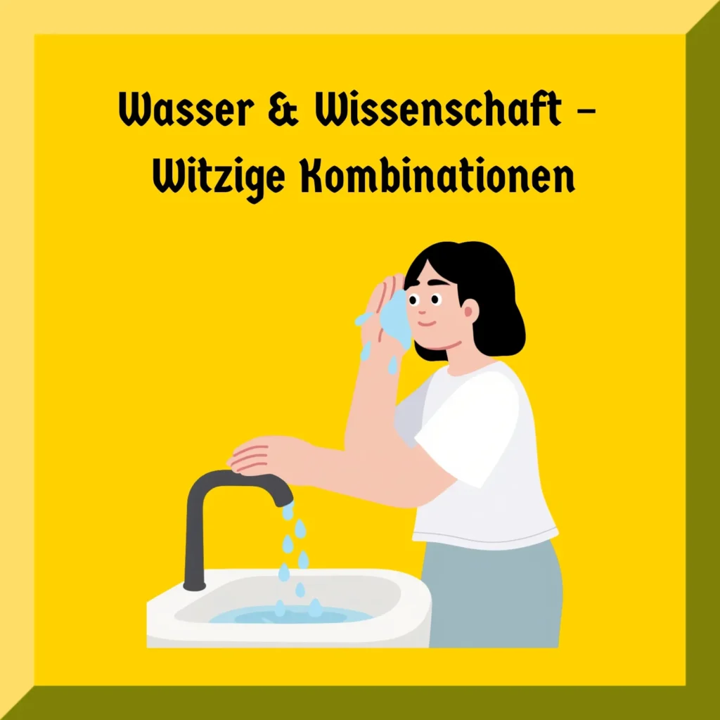 Wasser & Wissenschaft – Witzige Kombinationen