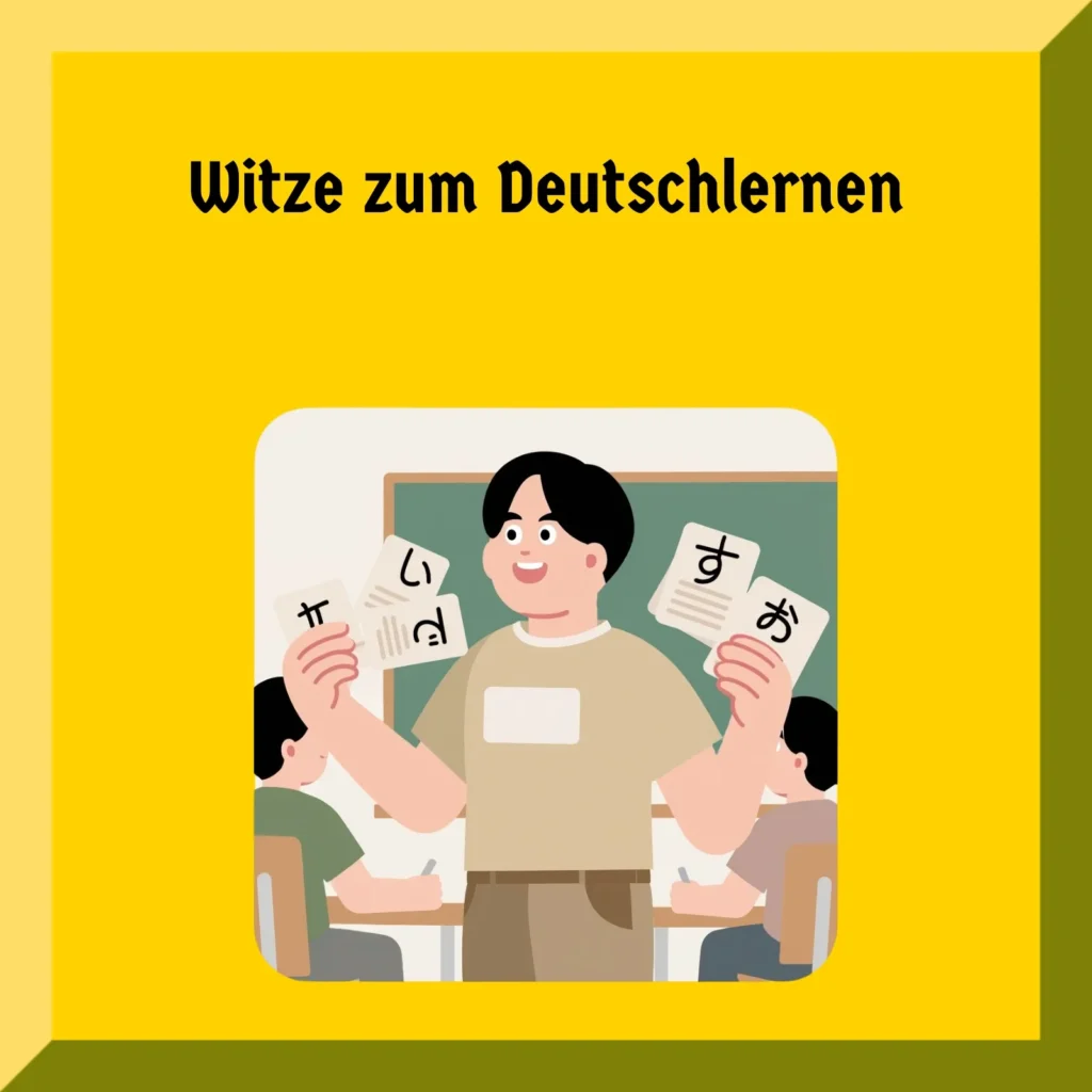 Witze zum Deutschlernen