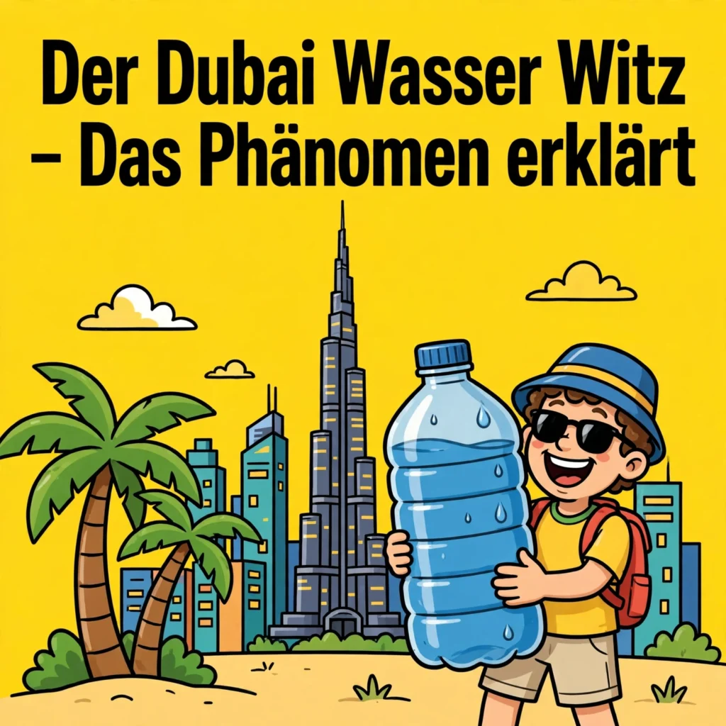 Der Dubai Wasser Witz – Das Phänomen erklärt