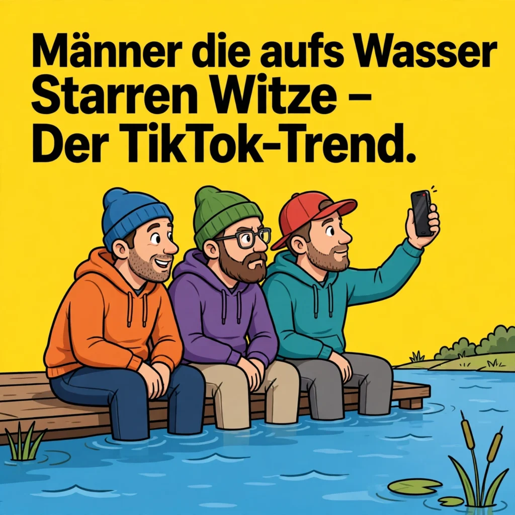 Männer die aufs Wasser Starren Witze – Der TikTok-Trend