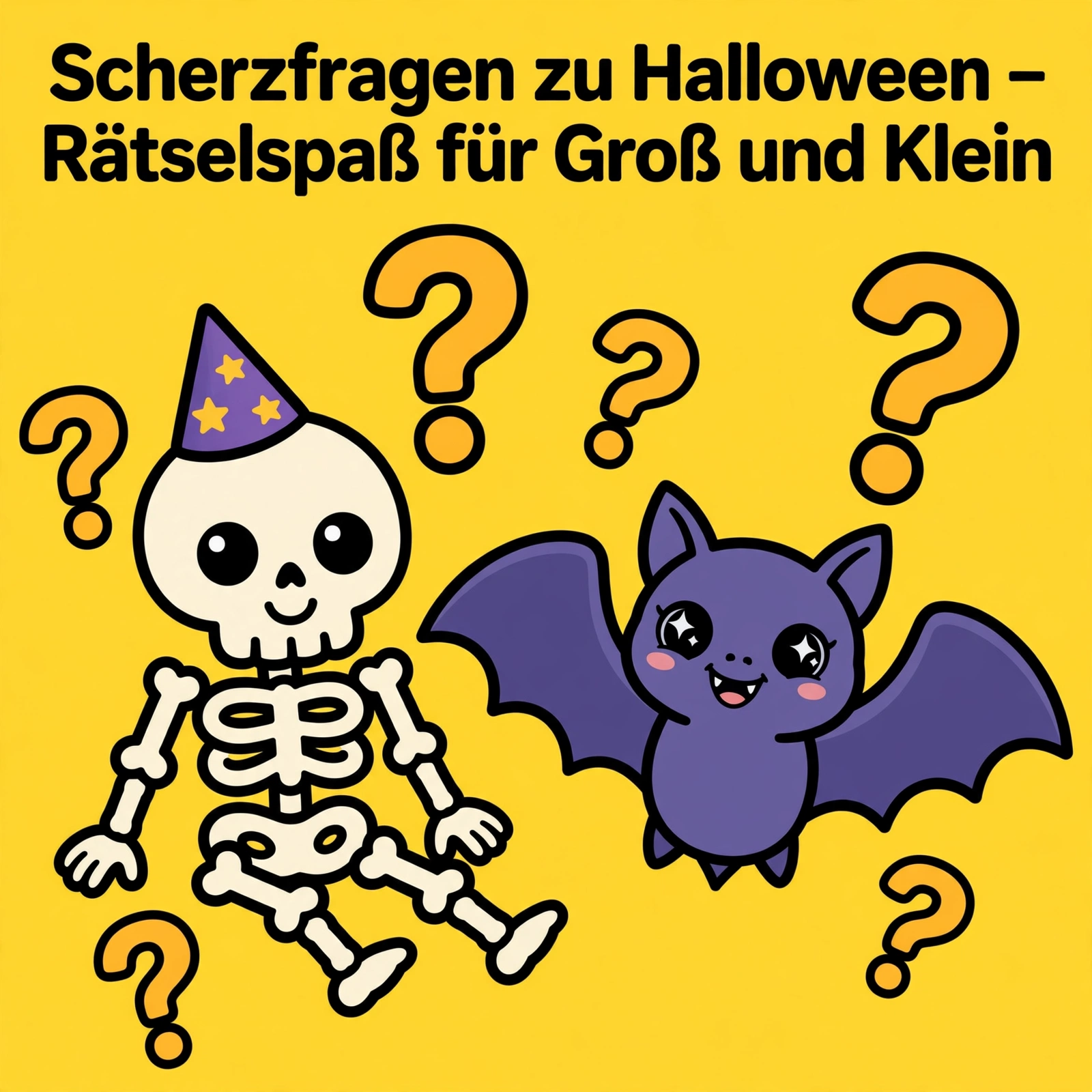 Scherzfragen zu Halloween – Rätselspaß für Groß und Klein