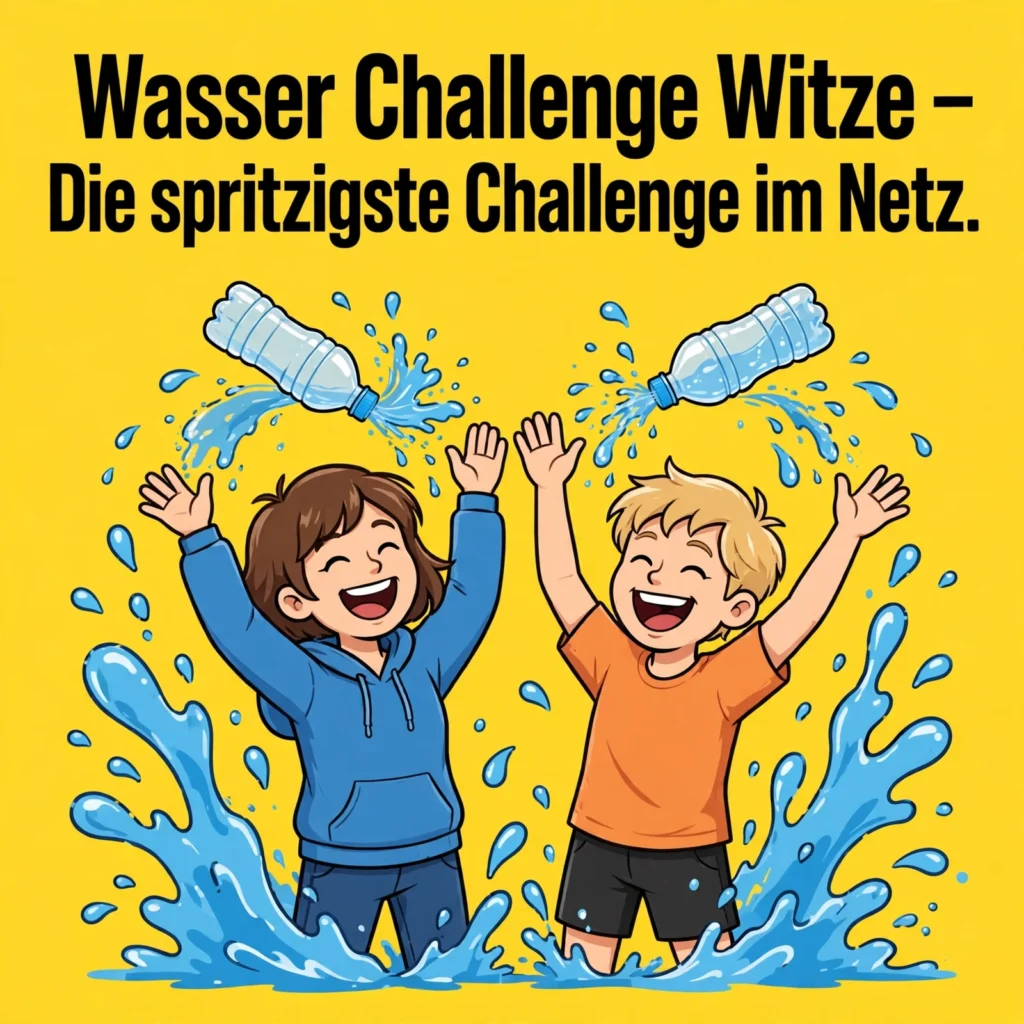 Wasser Challenge Witze – Die spritzigste Challenge im Netz