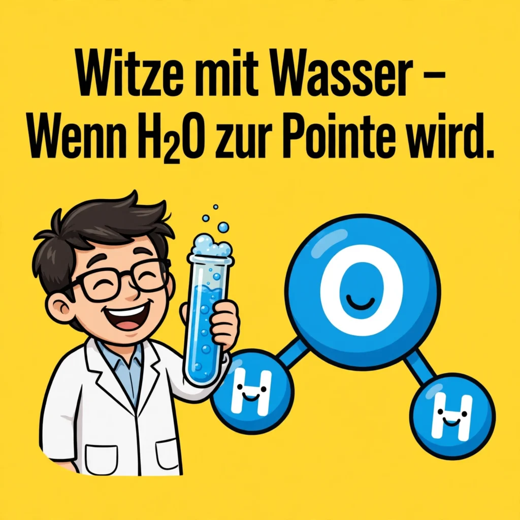Witze mit Wasser – Wenn H₂O zur Pointe wird
